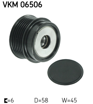 SKF Generátor szabadonfutó VKM06506_SKF